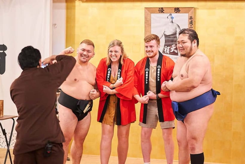 Tokyo Sumo Experience: Chanko & Mochi with a Former Pro - Getting on the Dohyo: Sumo Basics, Then Actual Practice