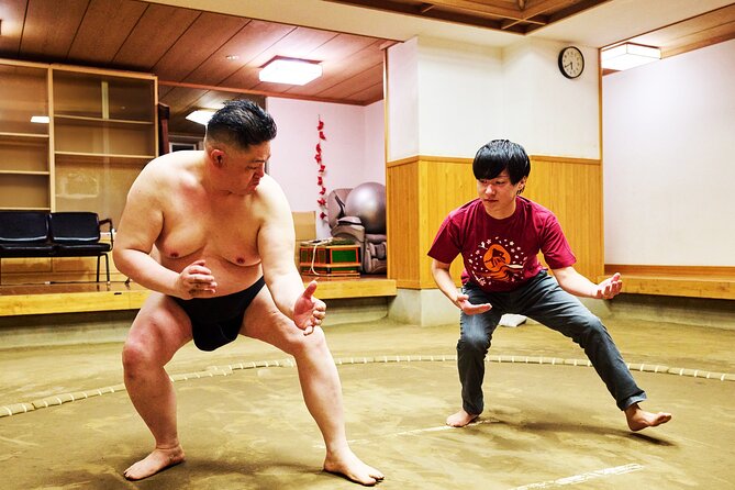Tokyo Sumo Experience with Live Show & Audience Challenge - Meeting in Koto City and Using Your Mobile Ticket
