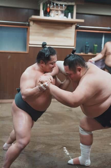 Tokyo: Sumo Keiko Training Tour with Audio Guide & Photo - Photo With Sumo Wrestlers, Plus the Rules You Need to Know