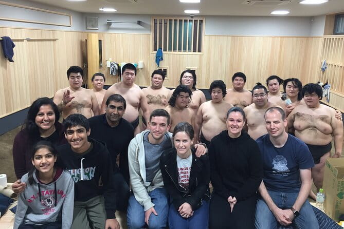 Tokyo Sumo Morning Practice Tour w/ Ring-Side Seat + Photo Shoot - The photo shoot: included, but don’t assume unlimited filming inside practice