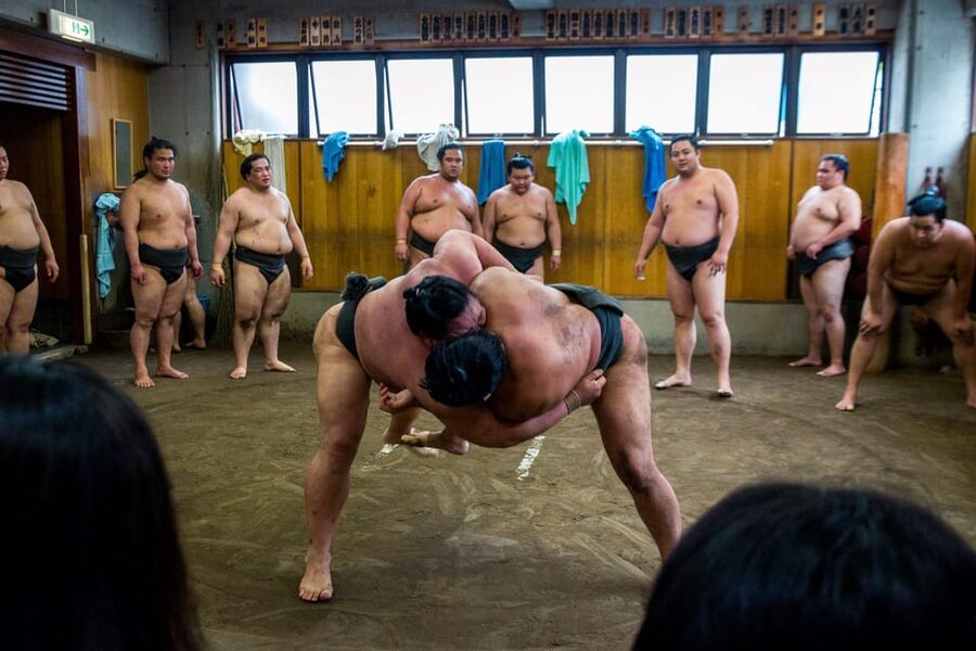 Tokyo: Sumo Morning Practice Viewing Tour - Ryogoku, the sumo neighborhood where morning feels different