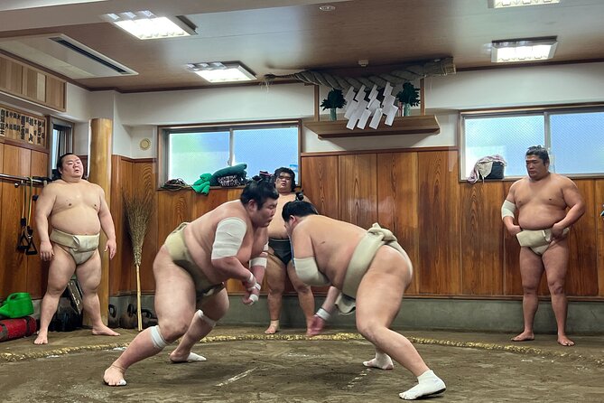 Tokyo Sumo Morning Training/ Sumo Practice with Wrestlers - A Morning at a Real Sumo Stable, Not a Scripted Show