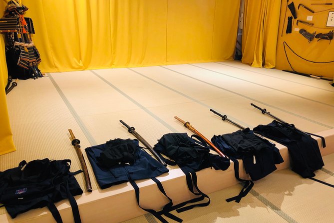 Tokyo Sword Experience - includes Museum Ticket/Ninja Experience - Samurai museum tour plus ninja star throwing, what you actually get
