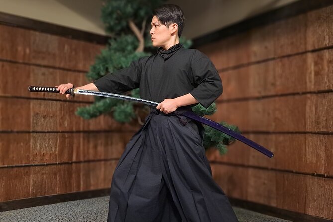 Tokyo Sword Experience - includes Museum Ticket/Ninja Experience - Iaido basics with replica swords, then a safe partner duel