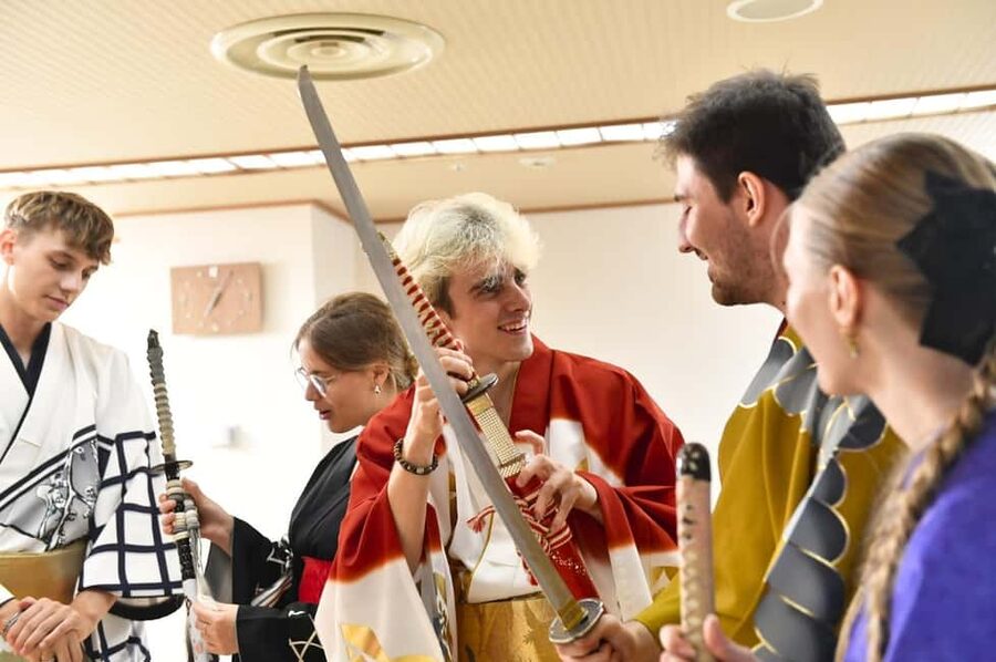 Tokyo: Taishu Engeki Show with Kimono and Sword Lesson - The Show Itself: Drama and Sword Fights Without Language Barriers