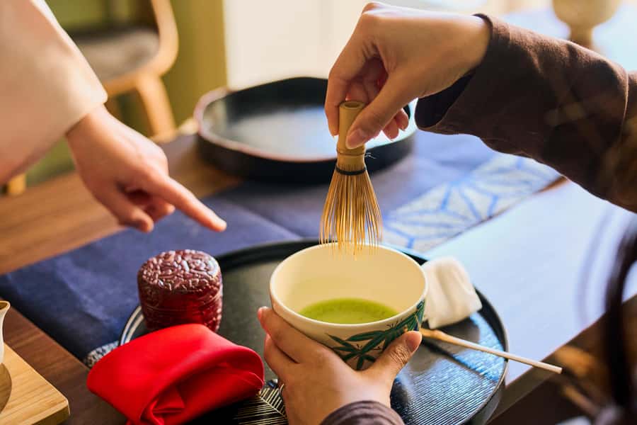 Tokyo: Tea Ceremony & Japanese Traditional Sweets - Your matcha lesson: whisking and tasting what you made