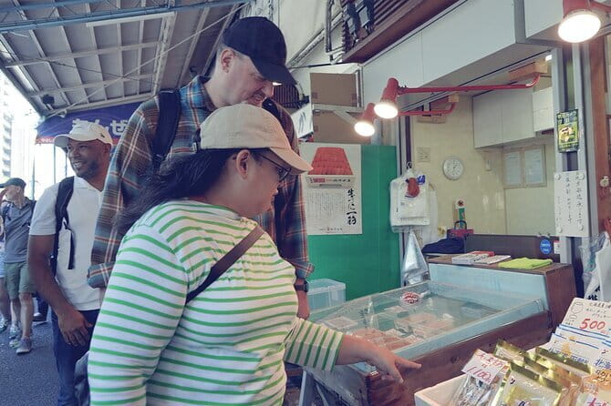 Tokyo Tsukiji Fish Market Food&Culture Walking Tour With a LOCAL! - 38KIOSK hub and the lunch plan built around what you find