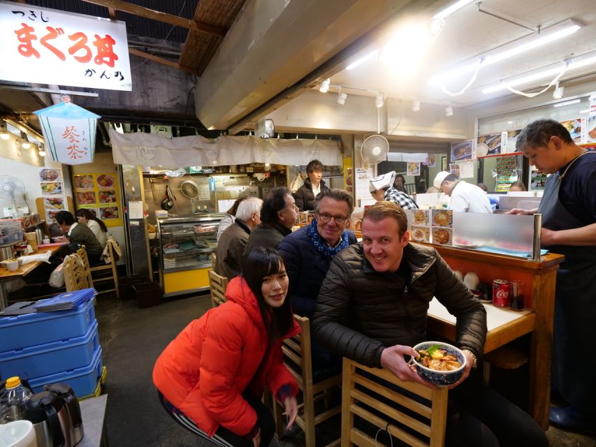 Tokyo: Tsukiji Fish Market Tour with 6 Stops & Seafood Lunch - Seafood Donburi Lunch: The Best Part to Plan Your Appetite For