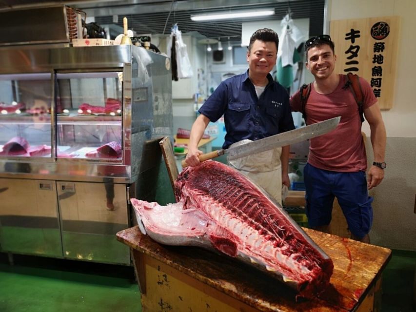 Tokyo: Tsukiji Fish Market Tour with 6 Stops & Seafood Lunch - Shiodome Media Tower View: Why the Finish Works