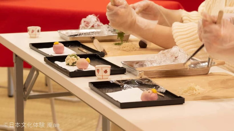 Tokyo: Two Types of Japanese Sweets Making and Tea Ceremony - Kyoto bean paste and single-origin matcha, why that raises the value