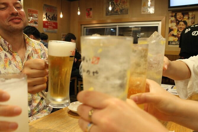 Tokyo Ueno Food Tour Sushi Ramen and Local Favorites - What you actually eat: sushi, ramen, gyoza, yakitori, and more