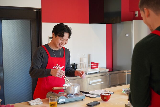 Tokyo Washoku 4-hour Cooking Class: From Market to Table - Eating Together With Sake Pairings in a Real Studio Setup