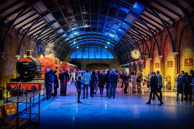 Tokyo WB. Studio Tour Harry Potter's Creation E-Ticket Optional - Platform 9 ¾ and Hogwarts Express: your first big “you made it” moment