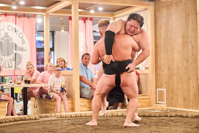 TokyoSumoShow, ChickenHotPot, and Mochi-Pounding by Pro Wrestlers - Key highlights at SumoLand Tokyo Ryogoku