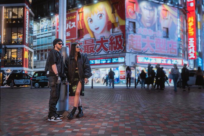 Tour with Pro Tokyo Photographer and take Edgy Unique Portraits - Meeting at Shinjuku Station East Exit, Then Getting Your Style Locked In