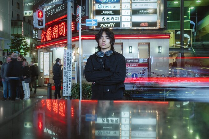 Tour with Pro Tokyo Photographer and take Edgy Unique Portraits - The Photo Deliverable: 10 Edited High-Res Picks You Help Shape