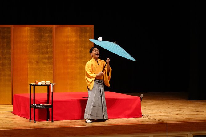 Traditional Japanese Comedy, Juggling & Magic Live Show in Tokyo - What Happens in the 1.5 Hour: Rakugo, Daikagura, Wazuma, Then You Get Involved