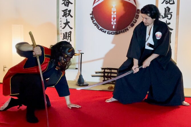 Train in Samurai Swordsmanship and Defeat the Demon in Tokyo - Recognition Moment, Scroll With Your Name, and the Matcha Pause