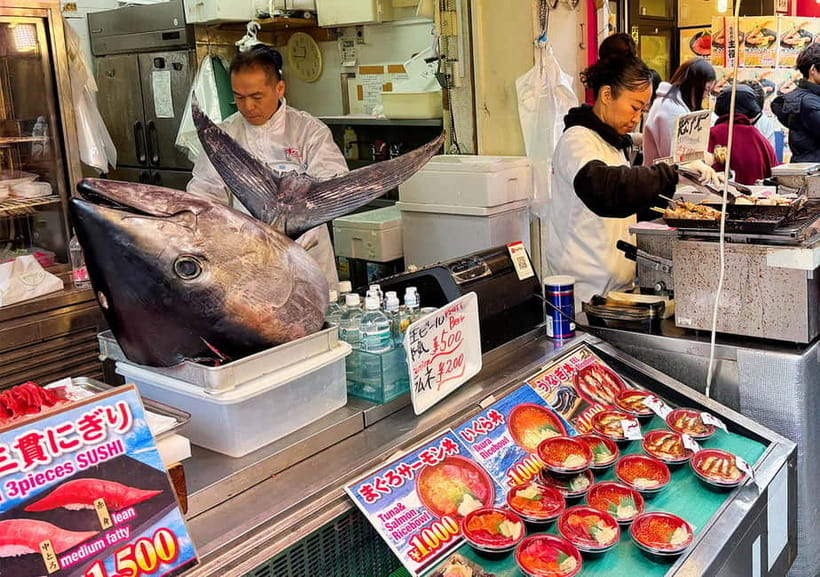 Tsukiji Fish Market: Street Food & Culture Walking Tour - Pace, Crowd Control, and Staying With Your Guide