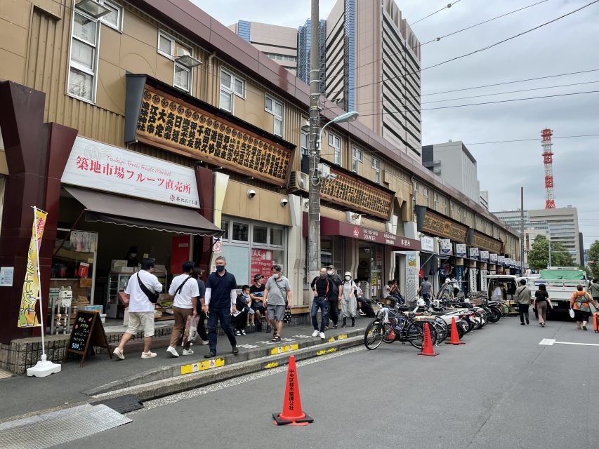 Tsukiji: Outer Market Walking Tour & Sake Tasting Experience - Tsukiji Outer Market: how to snack with confidence (not guesswork)