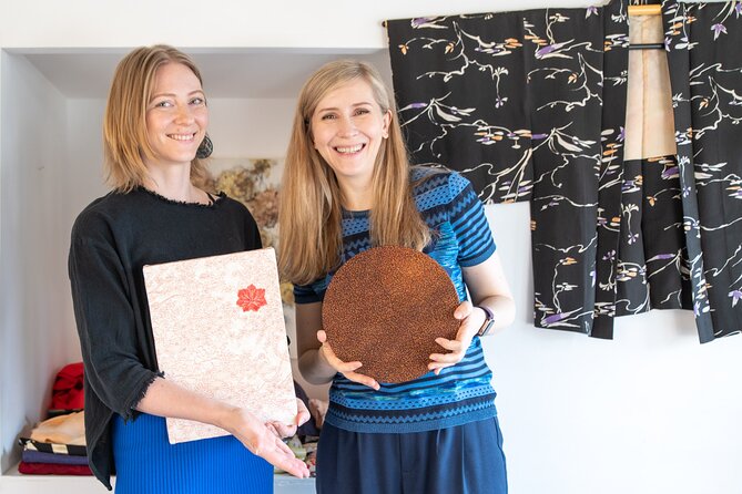 Turn Antique Kimono into Take-Home Interior Art - Turning Antique Fabric Into Interior Art at Meguros QUADROJapan