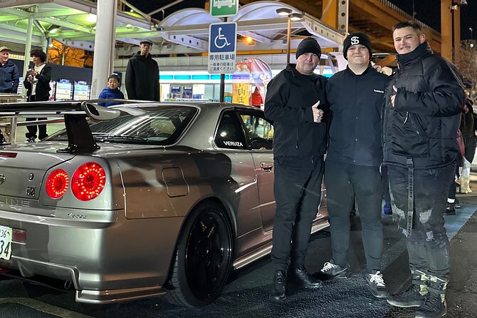 Ultimate Daikoku PA & Car Meet Night Tour (R34 GTR Private Tour) - Rainbow Bridge and the Bayhore route: skyline views, expressway energy