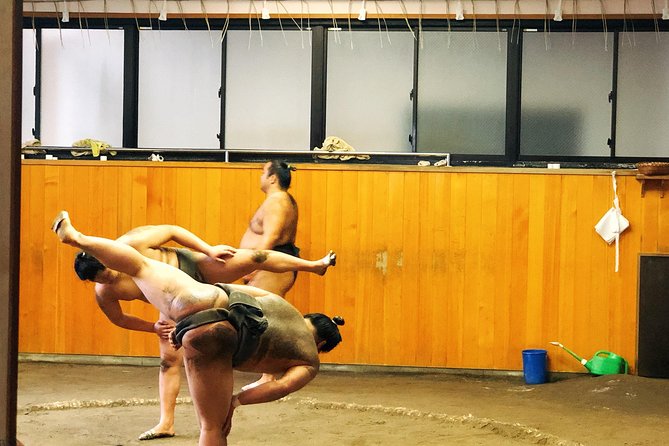 Watch Sumo Morning Practice at Stable in Tokyo - Etiquette and what to focus on so it feels meaningful