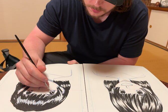 Yokohama: Manga/Anime Art & Cooking Experience in a Tatami Room - Manga Drawing Lesson: What You Learn and Why It’s Actually Useful