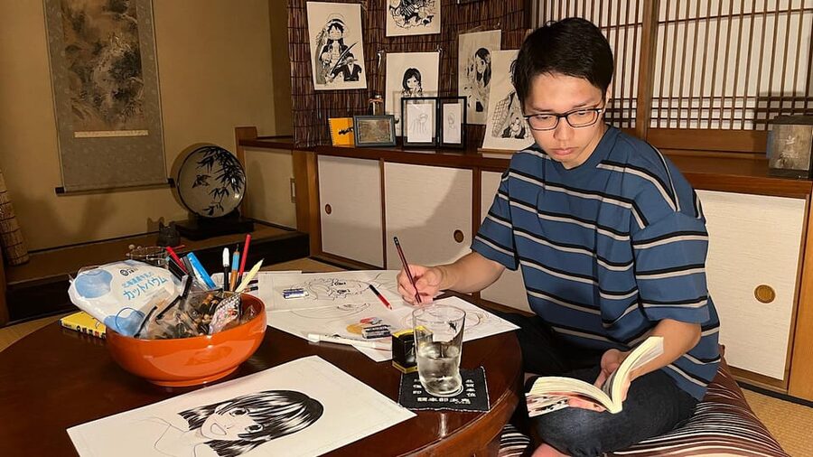 Yokohama Manga Art & Japanese Cooking Experience - The Manga Drawing Session: Make a Character, Not Just Copies