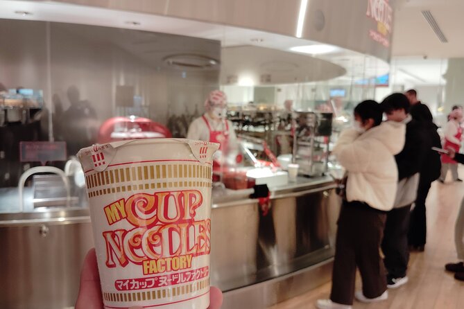 Yokohama’s Fun Museum with Cup Noodles Making - Building your own Cup Noodles: the souvenir part you will actually use