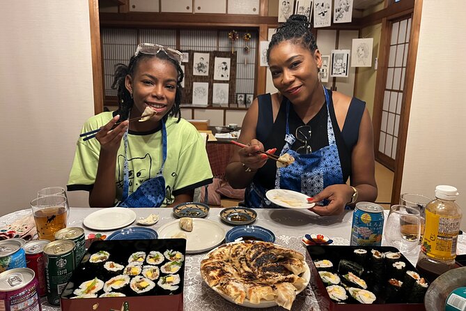 Yokohama: Sushi & Gyoza Cooking with Matcha & GreenTea Experience - Yokohama Tea Room to Kitchen Door: What This Experience Really Feels Like