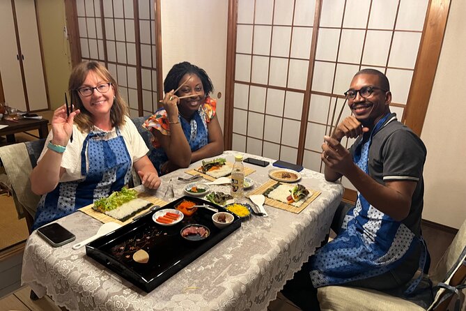 Yokohama: Sushi & Gyoza Cooking with Matcha & GreenTea Experience - What to Bring (and What to Expect From a Residential Home)