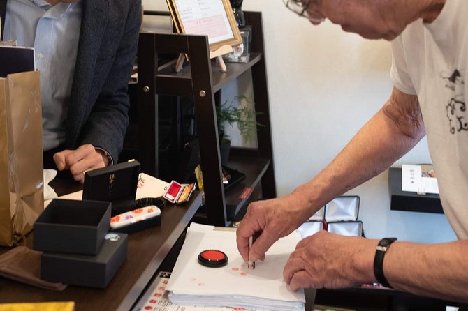 Your Own HANKO Name Seal Activity in Kamakura. - Pickup in the Afternoon, or Shipping If You Want