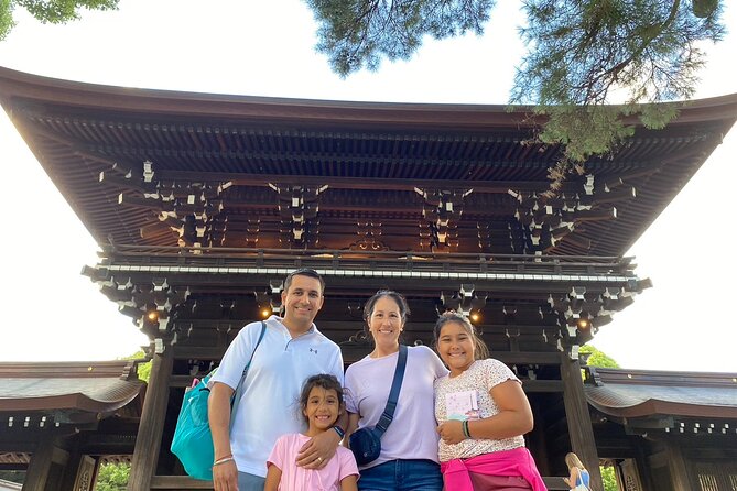 Yummy Harajuku Colorful Family Food Tour Kids Free by Expert - Meiji Jingu Shrine, quiet time inside a busy neighborhood