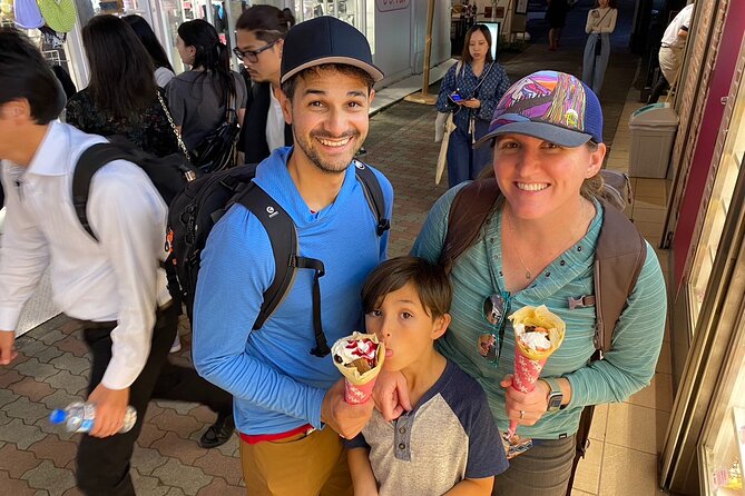 Yummy Harajuku Colorful Family Food Tour Kids Free by Expert - Takeshita Street and Kiddy Land, where snacks meet character culture
