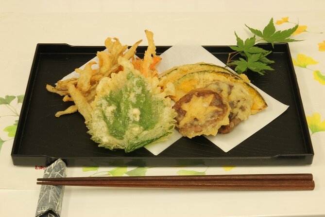 Zen Buddhist Vegetarian(Shojin Ryori): Cooking Experience - Recipes you will cook: sesame tofu, vegetarian dashi soup, vegetable tempura